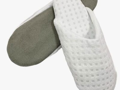 4-Pairs-Hotel-Home-Soft-Guest-Slippers-B&B-SPA-losed-Toe-Waffle-size-3-5