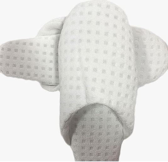 4-Pairs-Hotel-Home-Soft-Guest-Slippers-B&B-SPA-losed-Toe-Waffle-size-3-5-