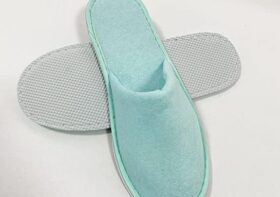 A&T-Hotel-Guest-Slippers-Closed-Toe-Terry-towel-material-4-pairs-Unisex-Spa-Home-Travel-29cm/11